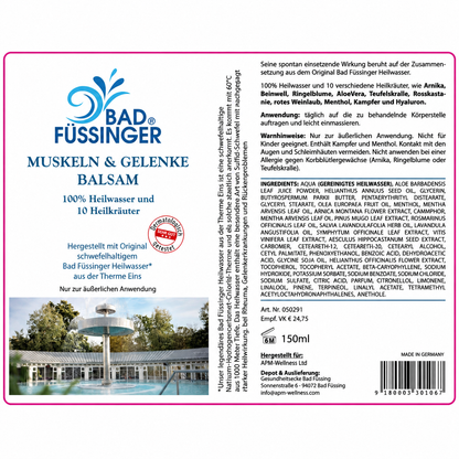 Bad Füssinger Muskel- und Gelenk-Balsam  -  NIMM ZWEI 20% Rabatt