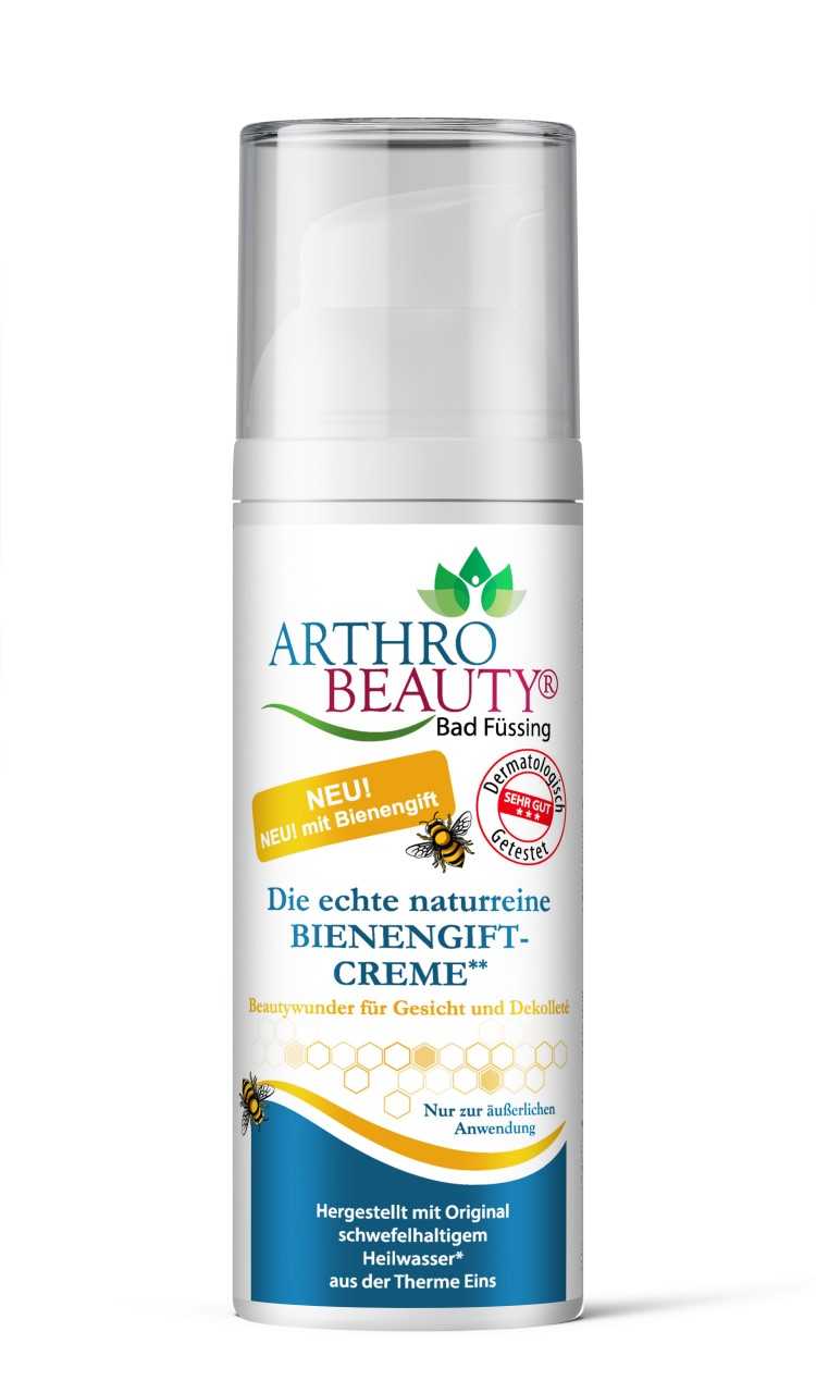 Naturreine Bienengift-Creme – Jugendlich frische Haut für jeden Tag