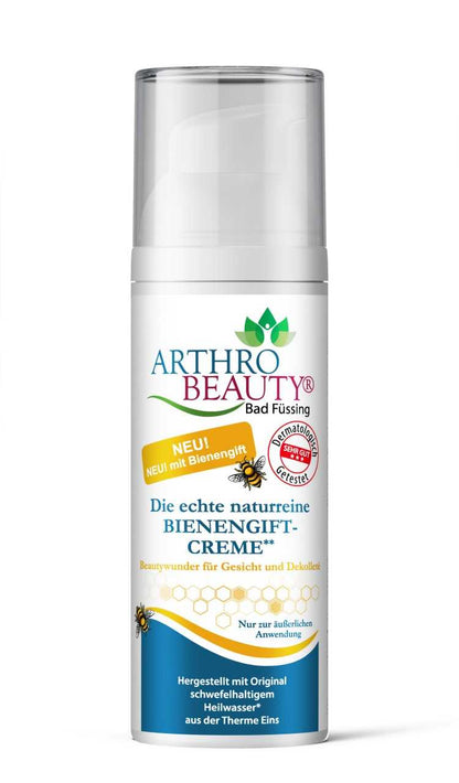 Naturreine Bienengift-Creme – Jugendlich frische Haut für jeden Tag