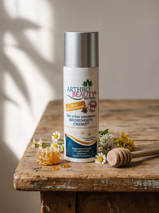 Gesichts-Creme mit naturreinem Bienengift