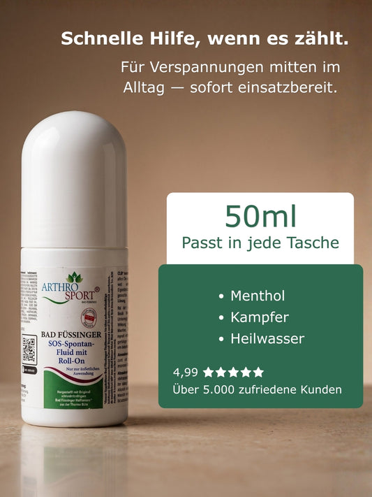 Schnellwirkender SOS-Roller